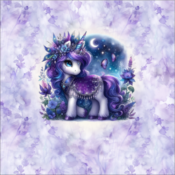 VB Purple Pavo Unicorns Panel 3